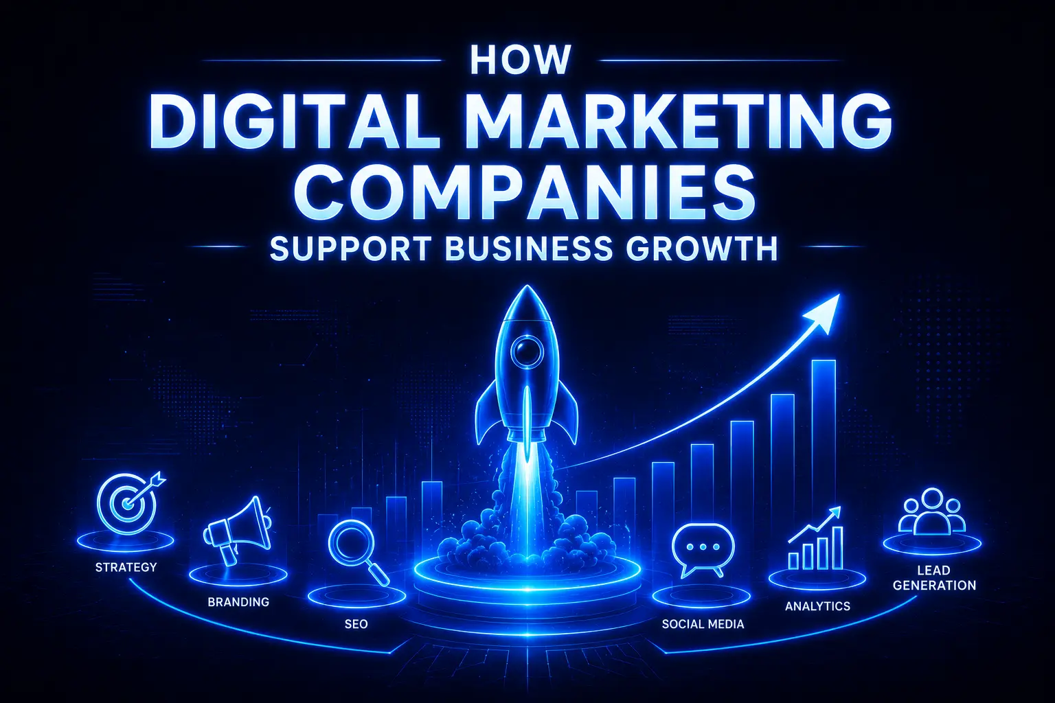 How Digital Marketing Companies Support Business Growth