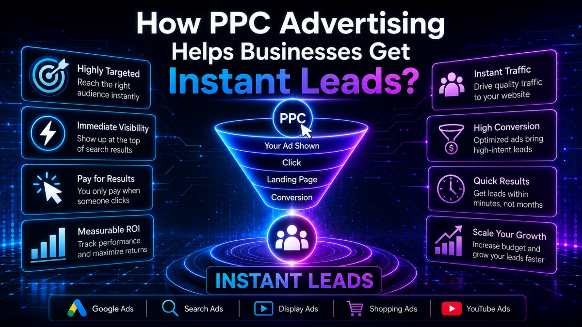 How PPC Advertising Helps Businesses Get Instant Leads?