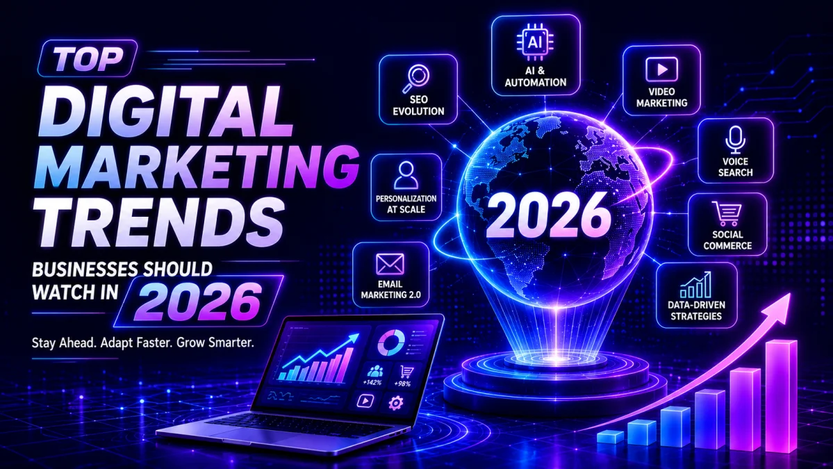 Top Digital Marketing Trends Businesses Should Watch in 2026