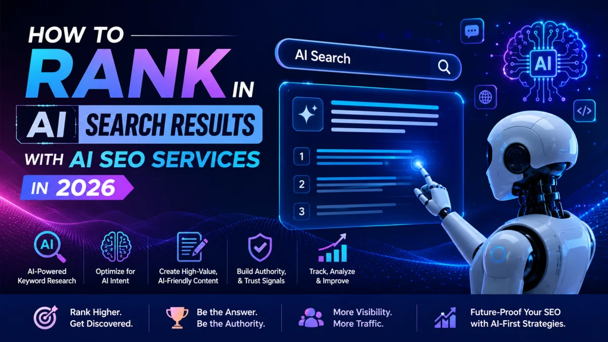 How to Rank in AI Search Results with AI SEO Services in 2026