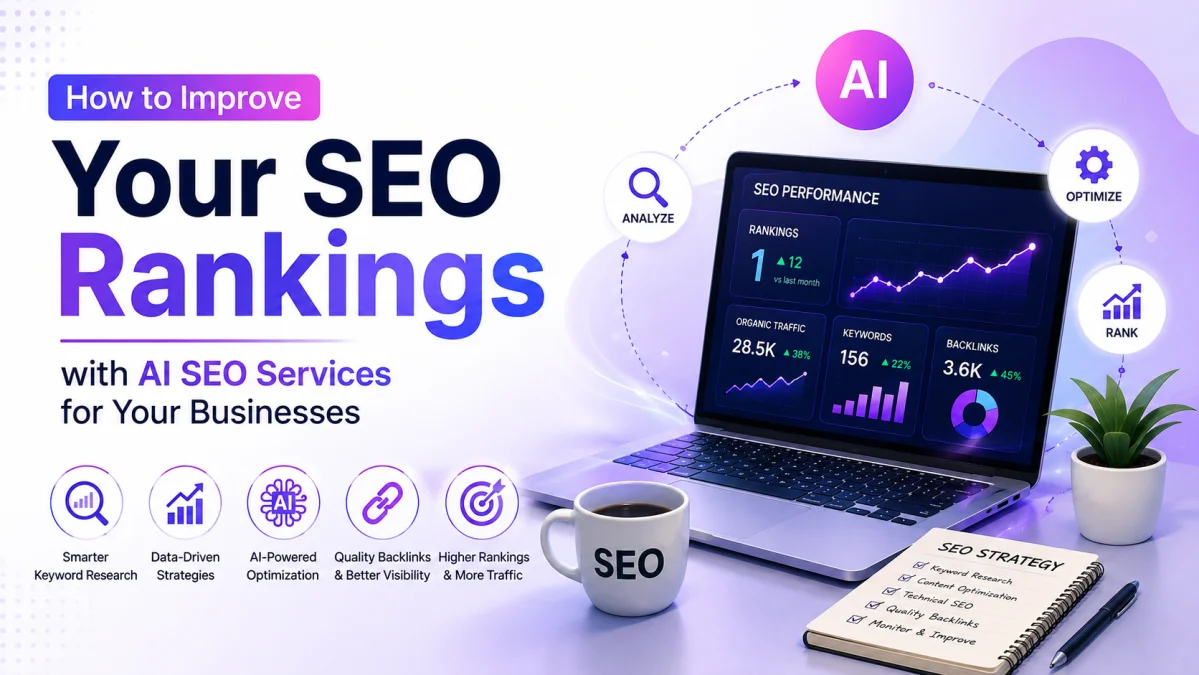 How to Improve Your SEO Rankings with AI SEO Services for Your Businesses 
